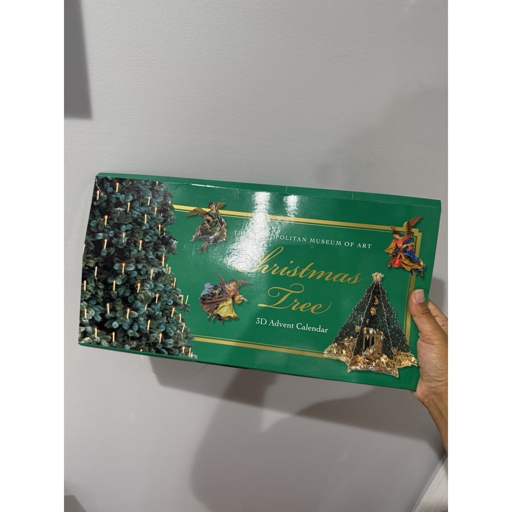 2012 Metropolitan Museum Of Art New York Christmas Tree 3D Advent Calendar NEW